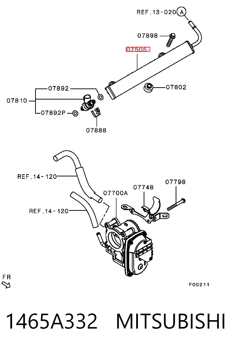 1465A332 Mitsubishi