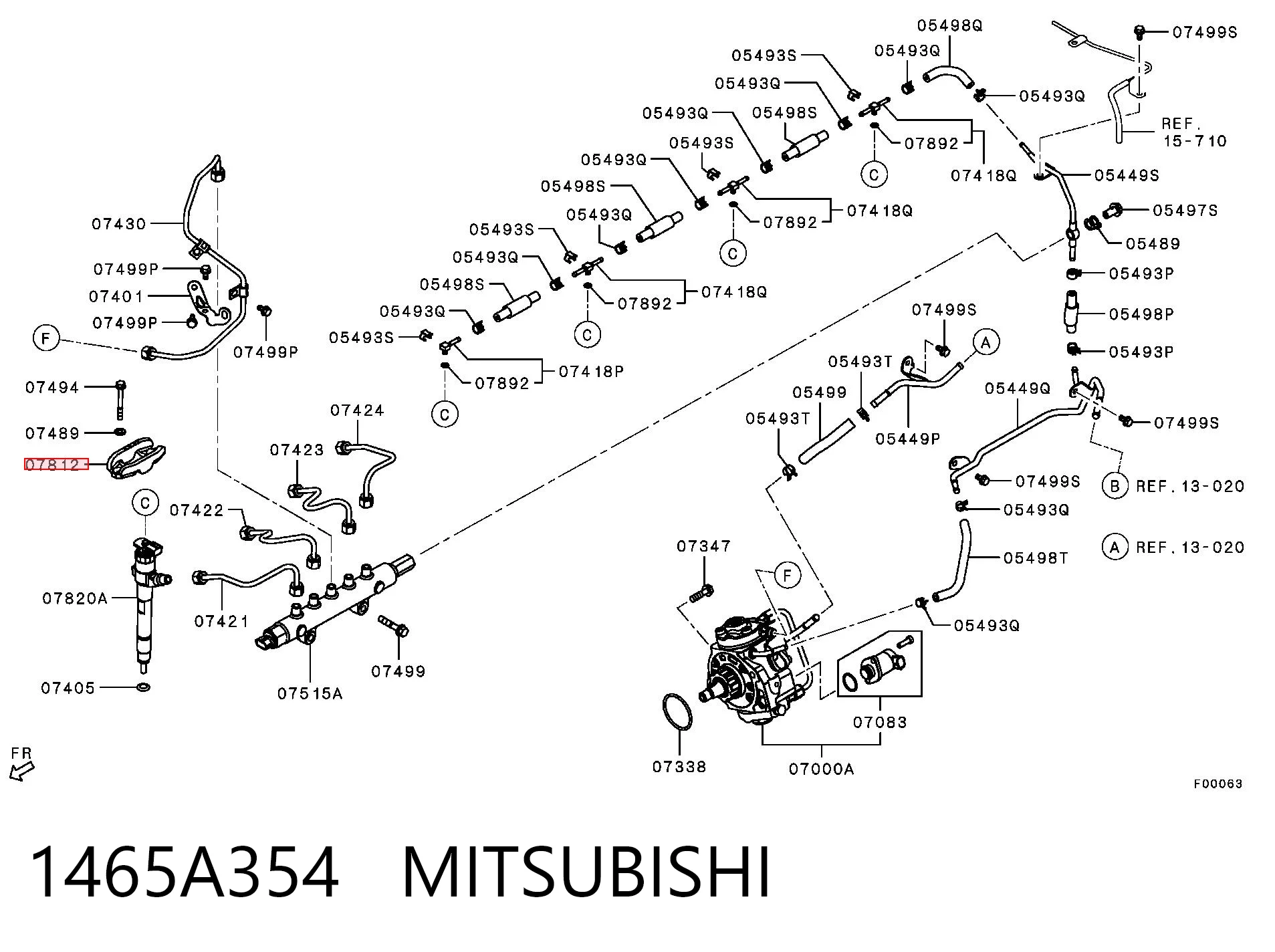 1465A354 Mitsubishi