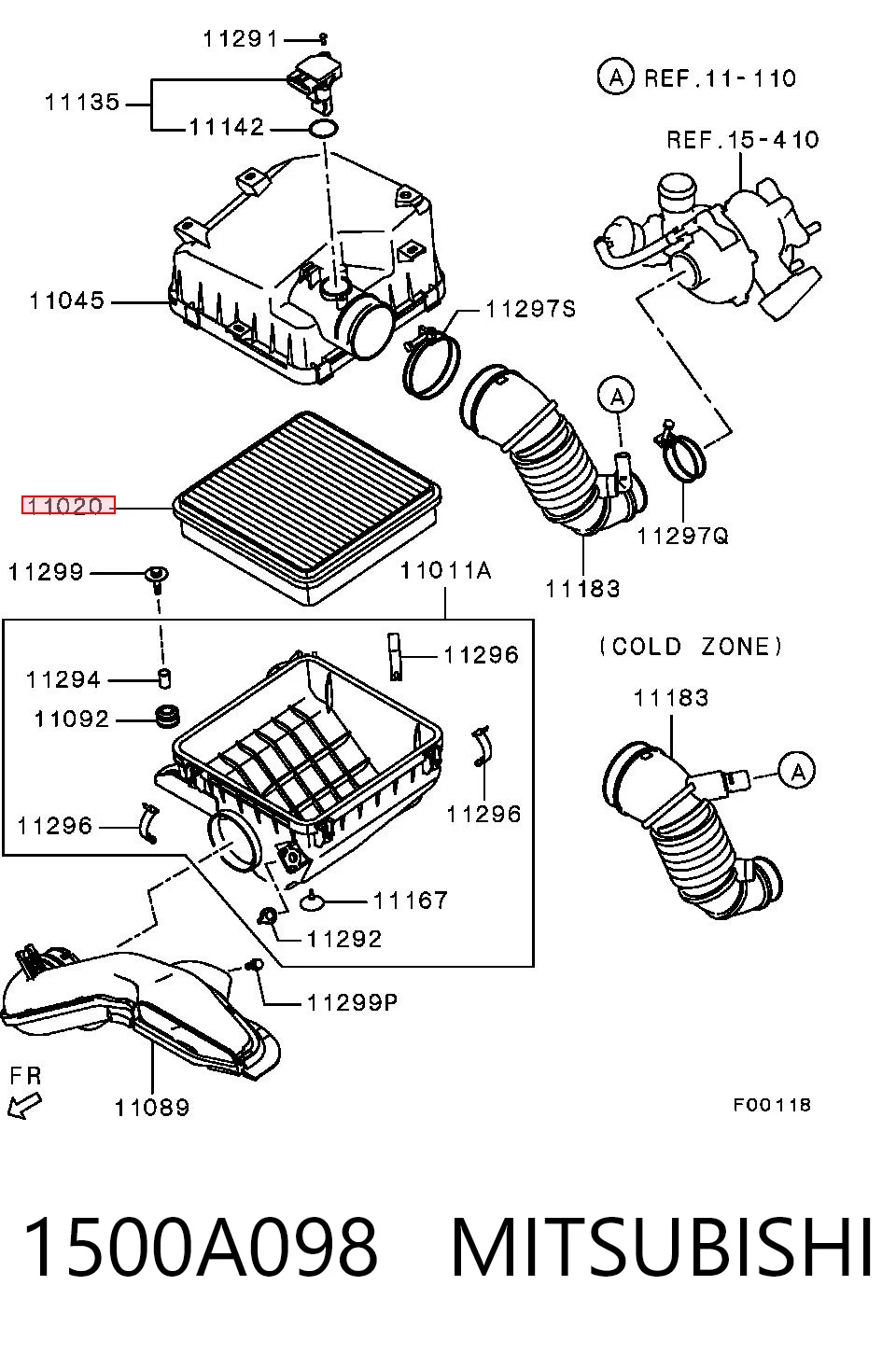 1500A098 Mitsubishi
