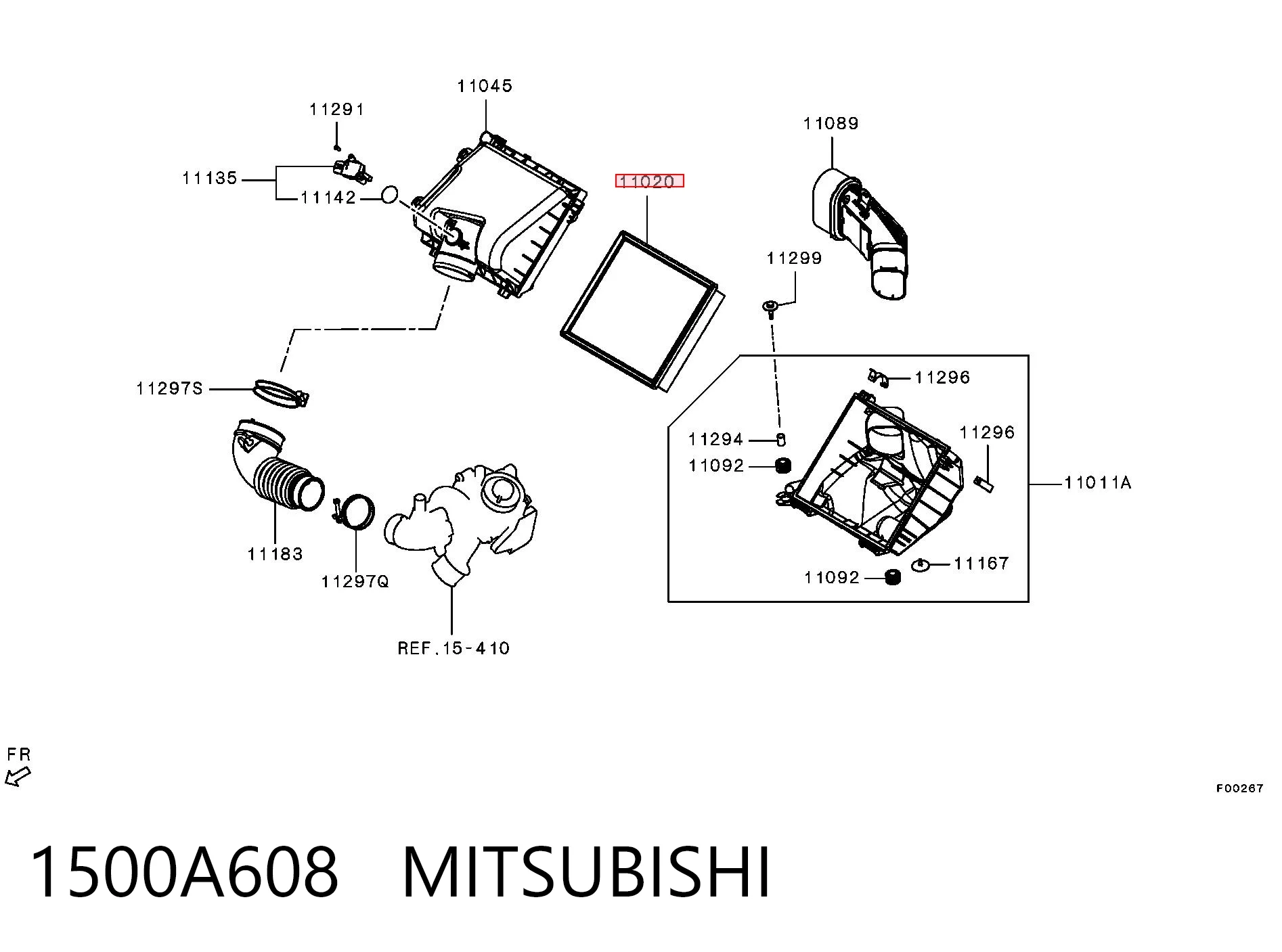 1500A608 Mitsubishi
