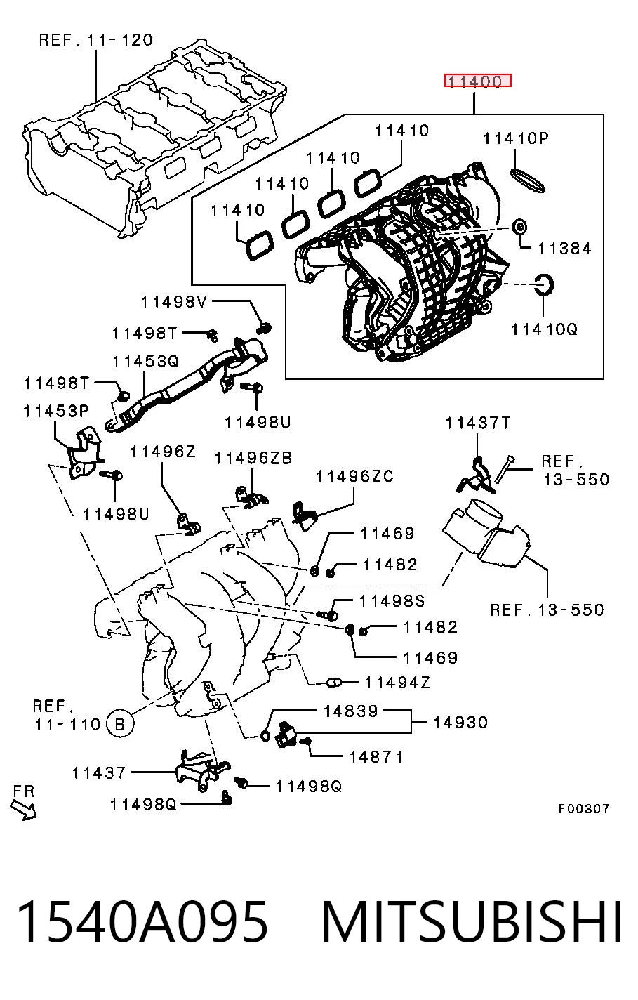 1540A095 Mitsubishi