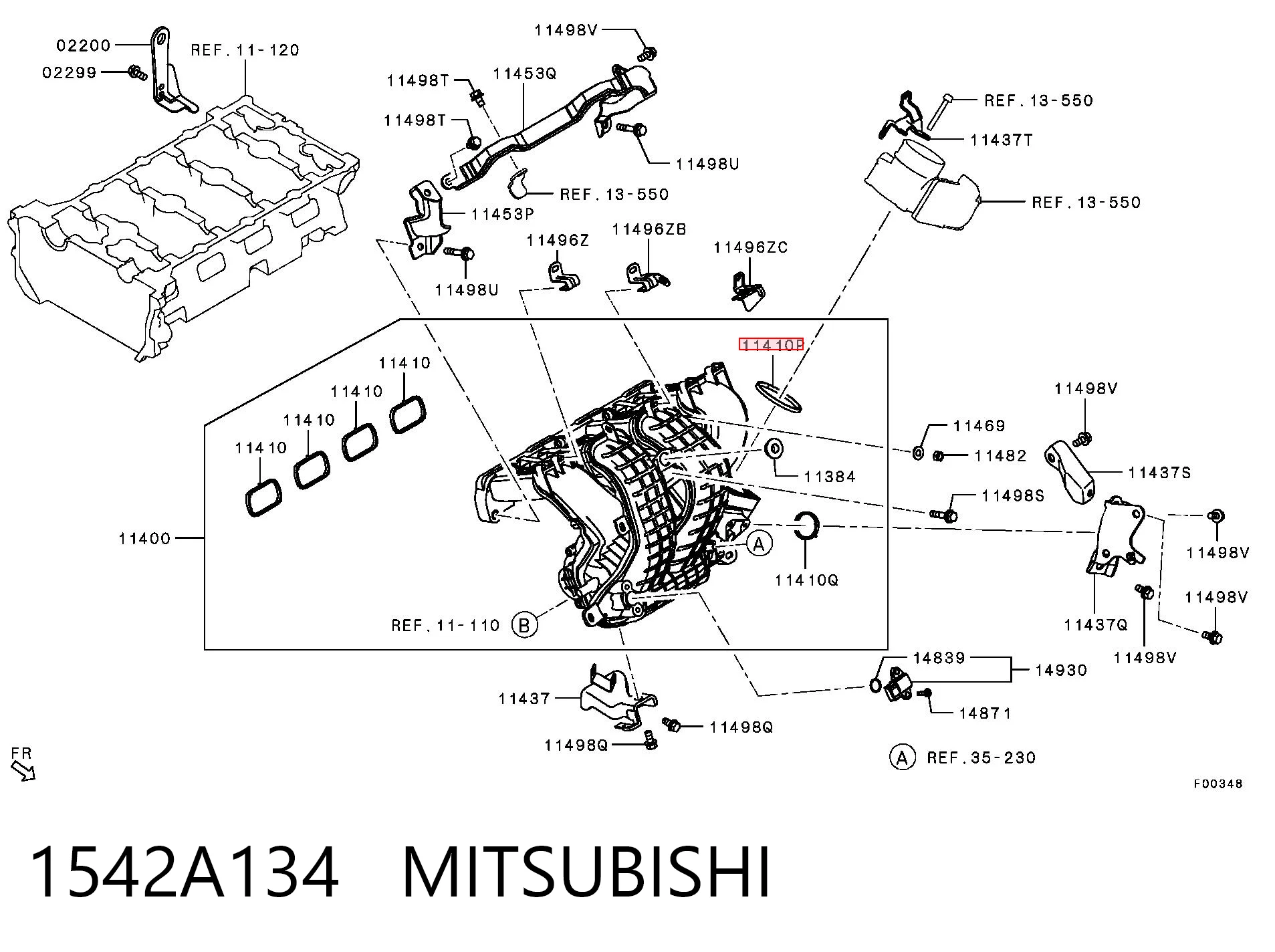1542A134 Mitsubishi