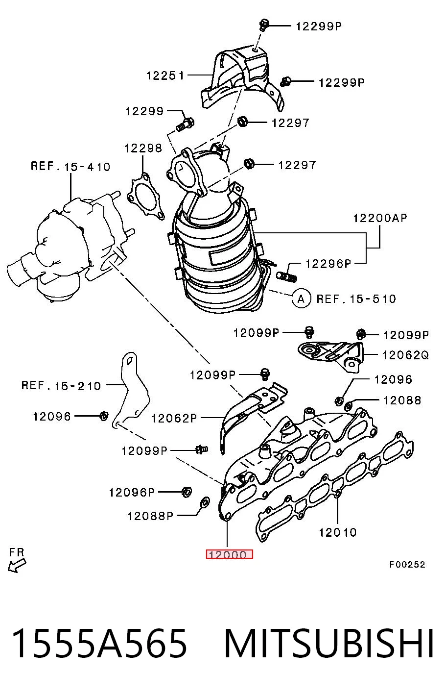 1555A565 Mitsubishi