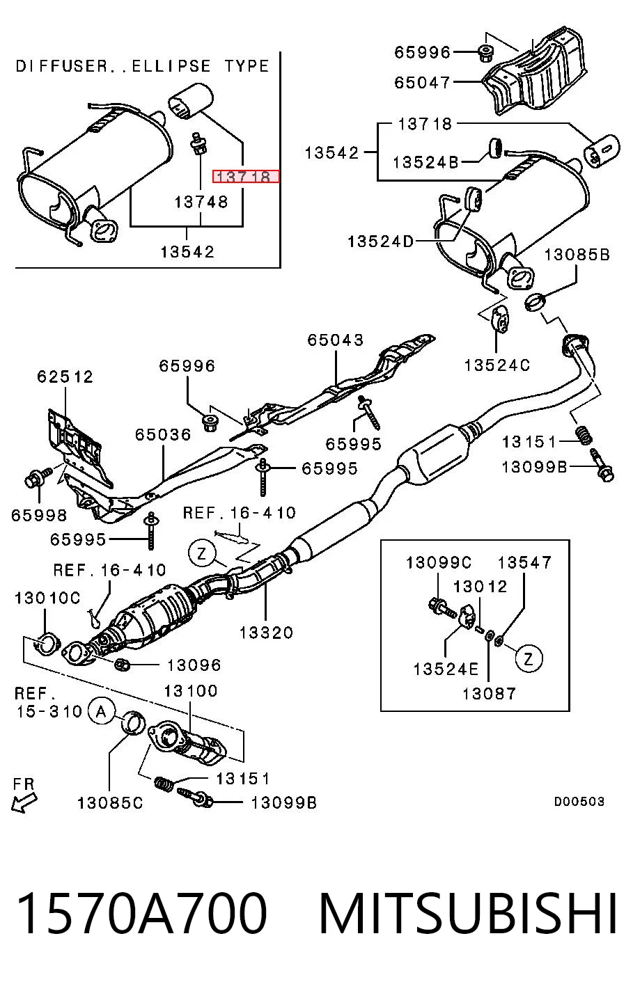 1570A700 Mitsubishi