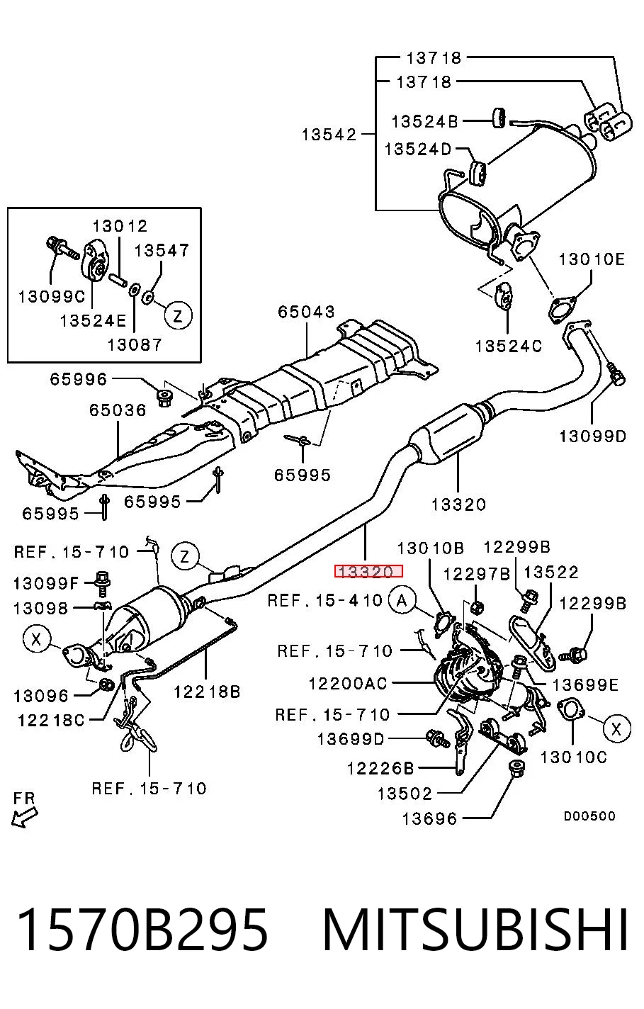 1570B295 Mitsubishi