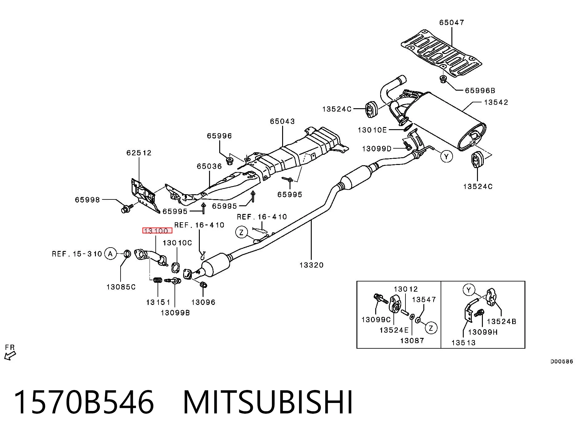 Comprar Catalizador Mitsubishi ASX  GA a bajo precio