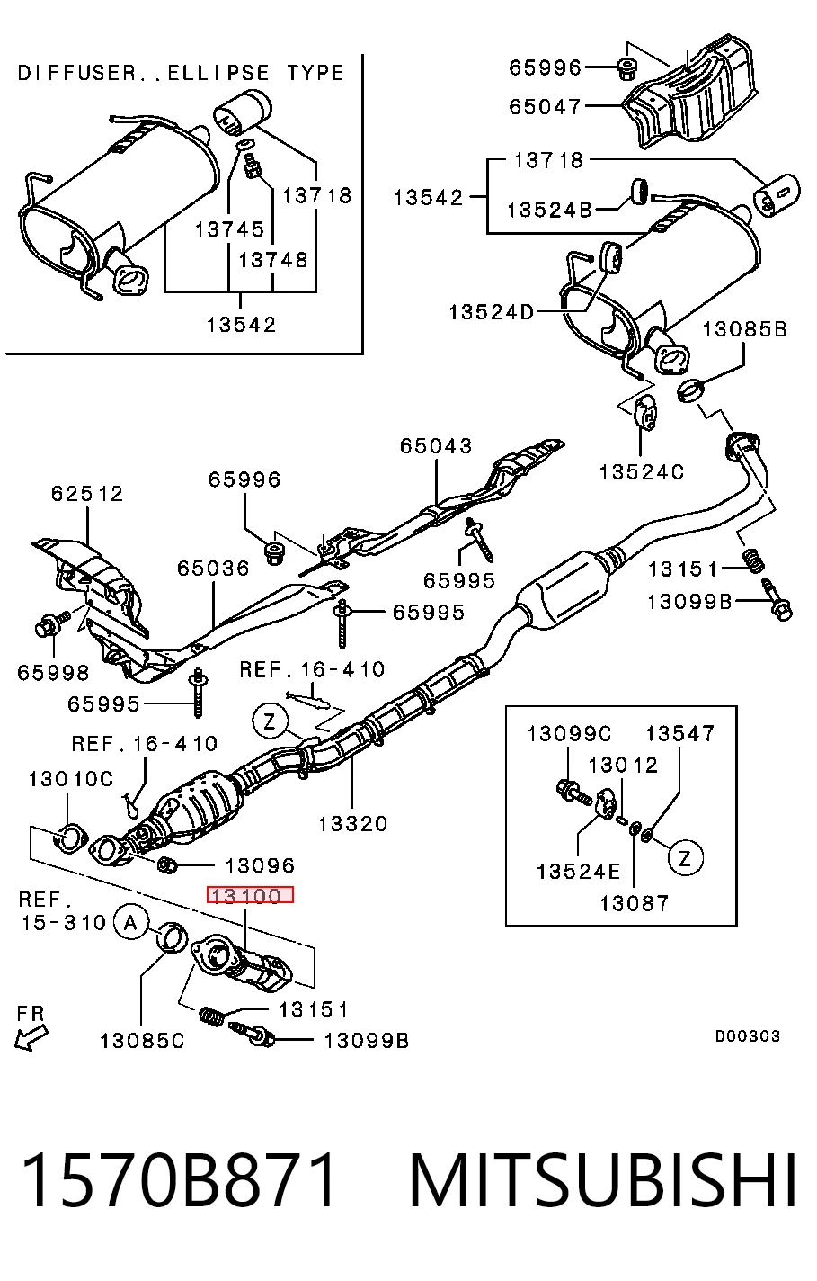 1570B871 Mitsubishi