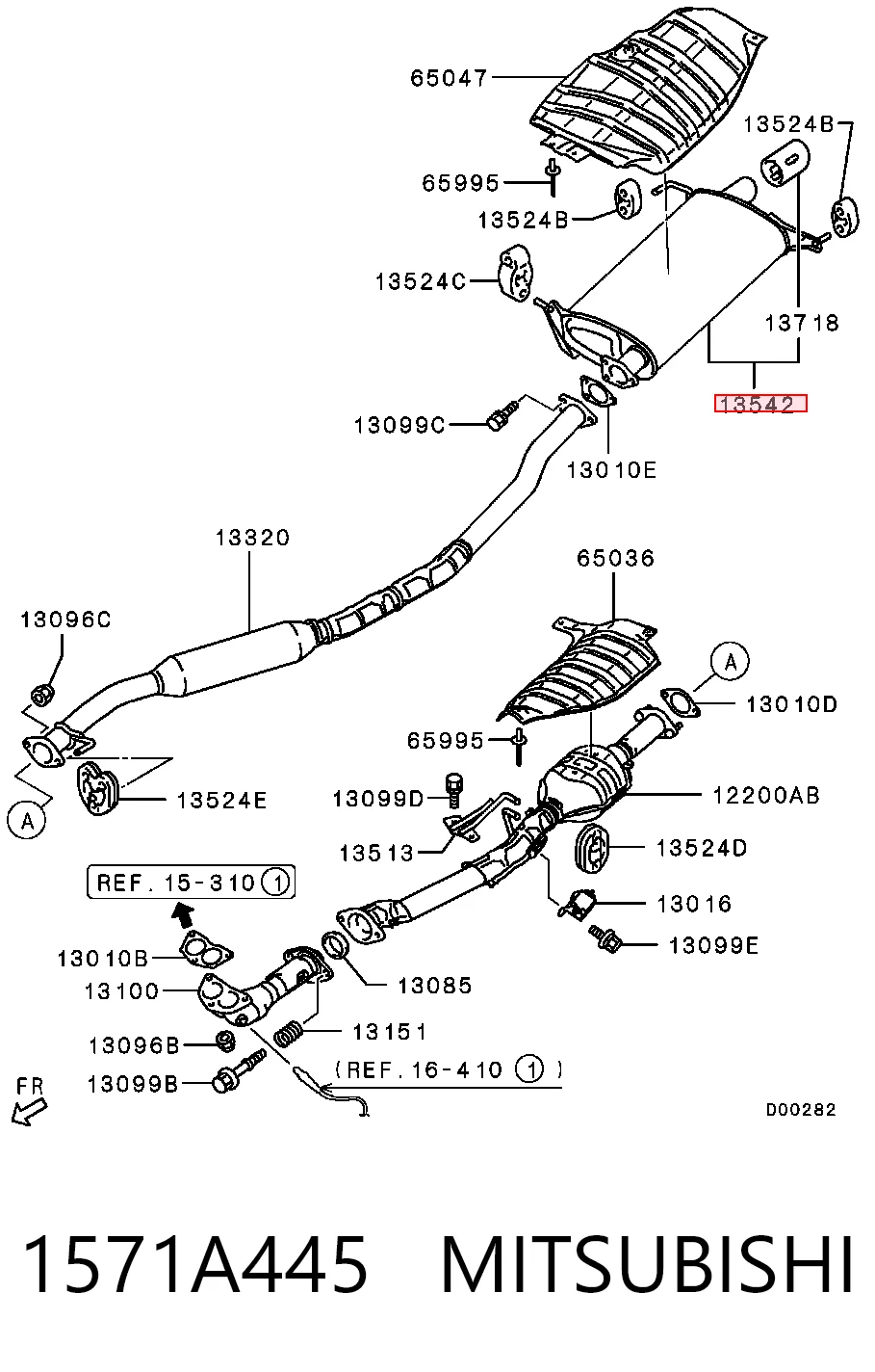 1571A445 Mitsubishi