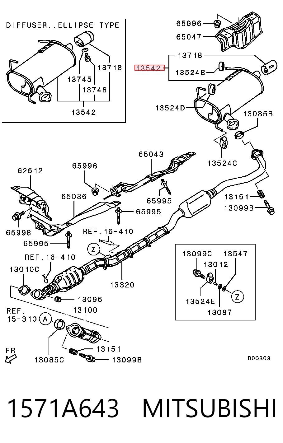Comprar Silenciador trasero Mitsubishi Outlander II XL CWW