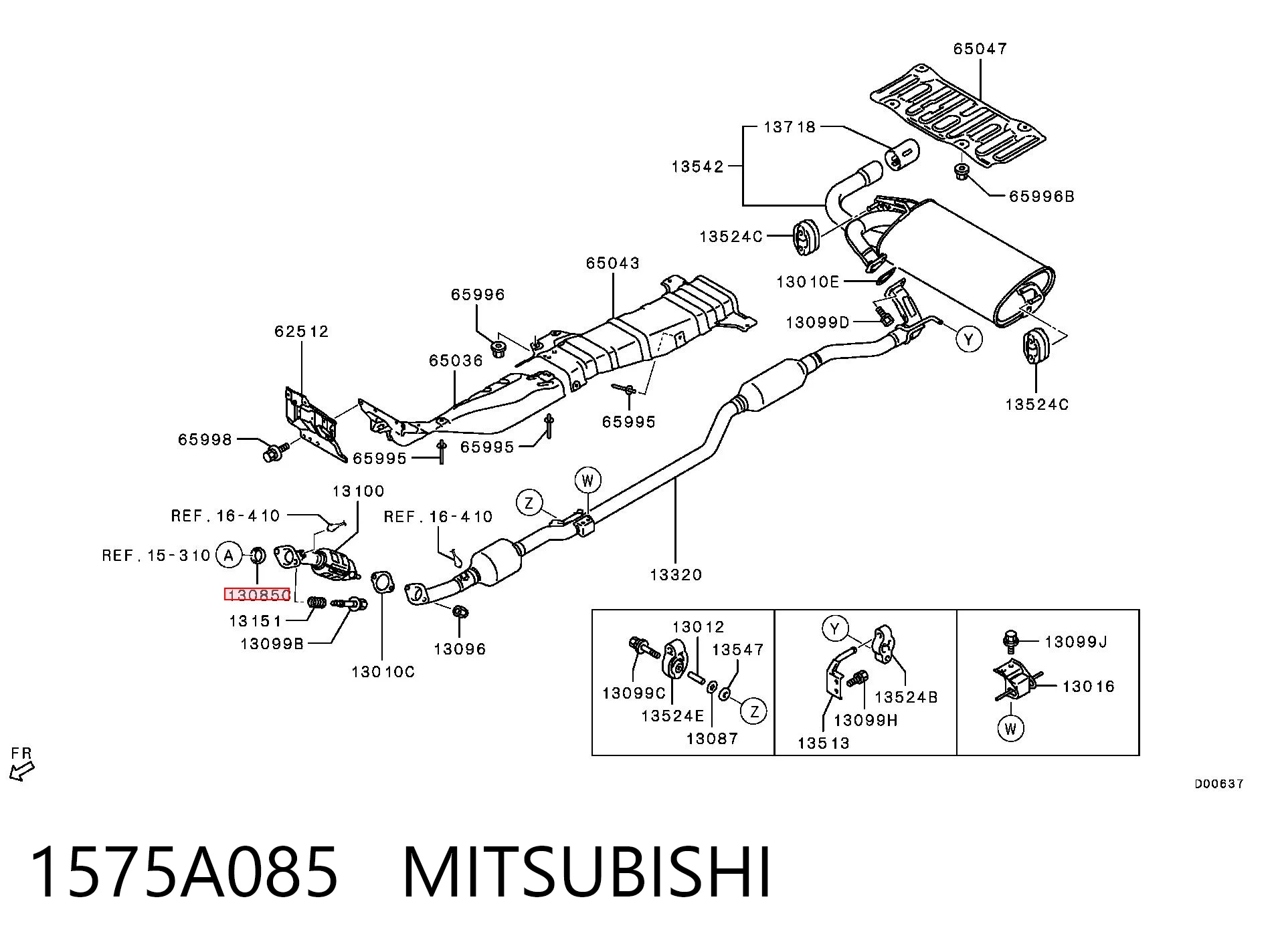 1575A085 Mitsubishi
