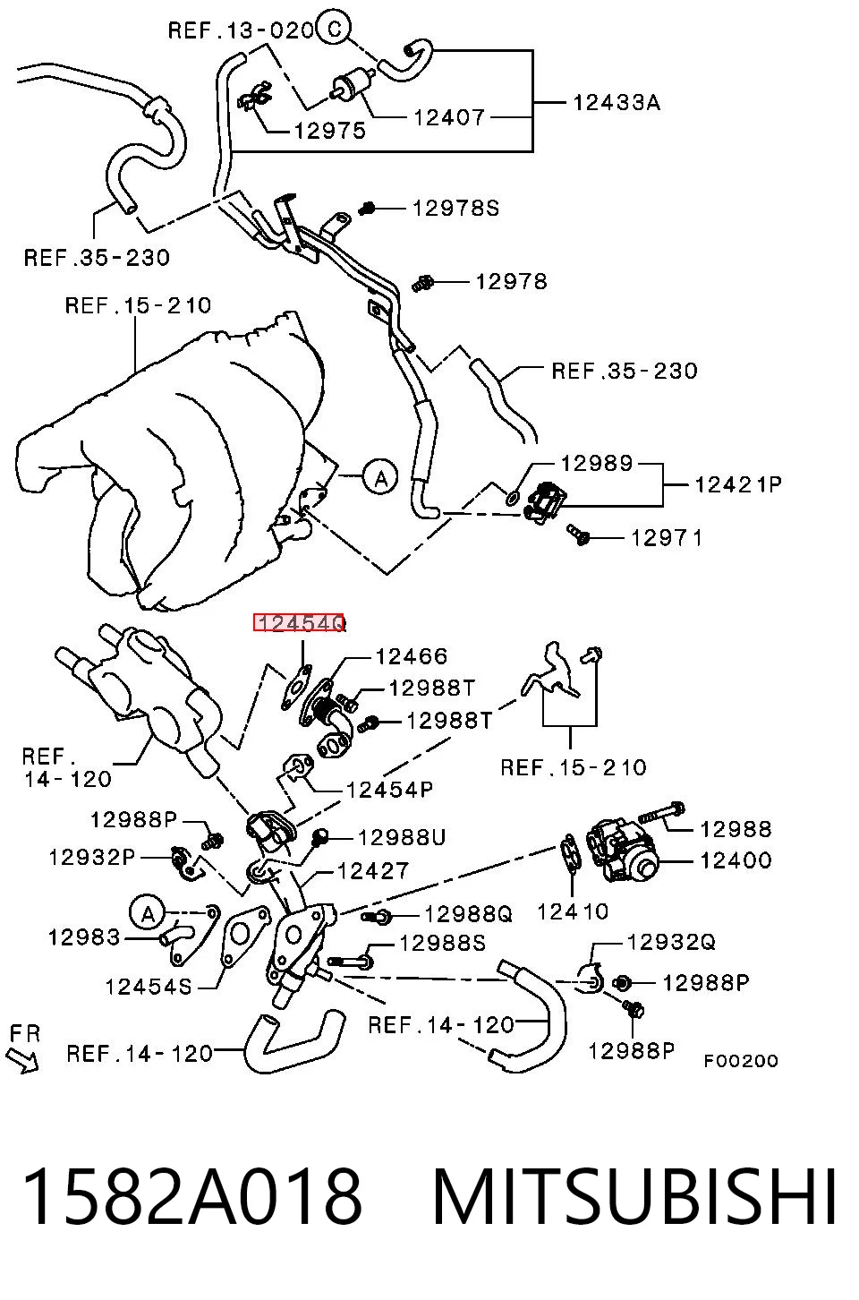 1582A018 Mitsubishi