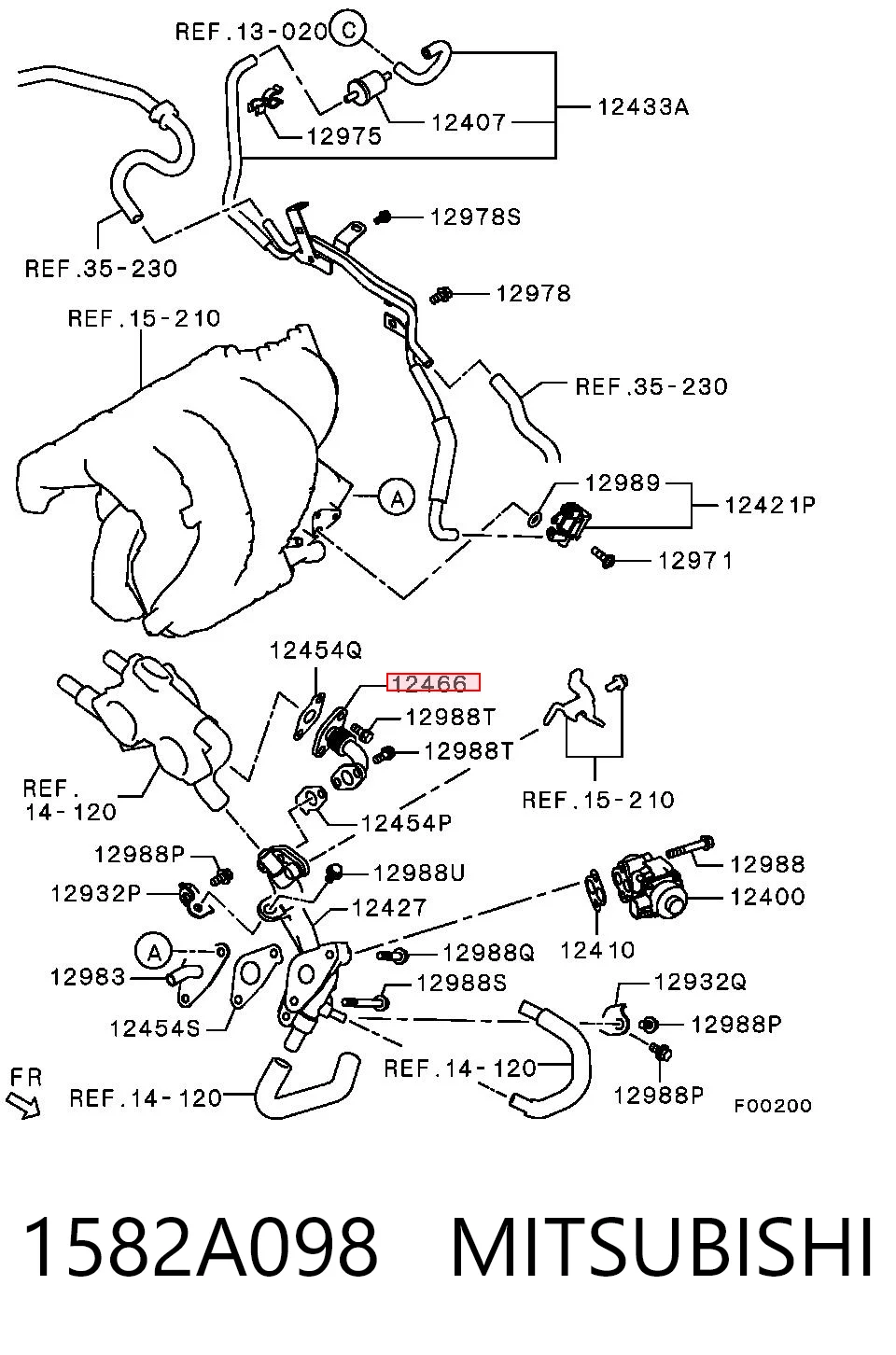 1582A098 MITSUBISHI