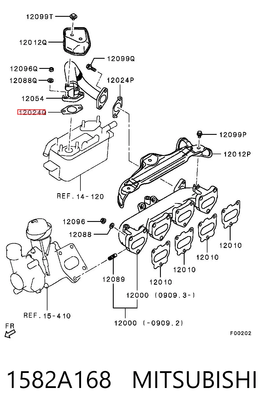 1582A168 Mitsubishi