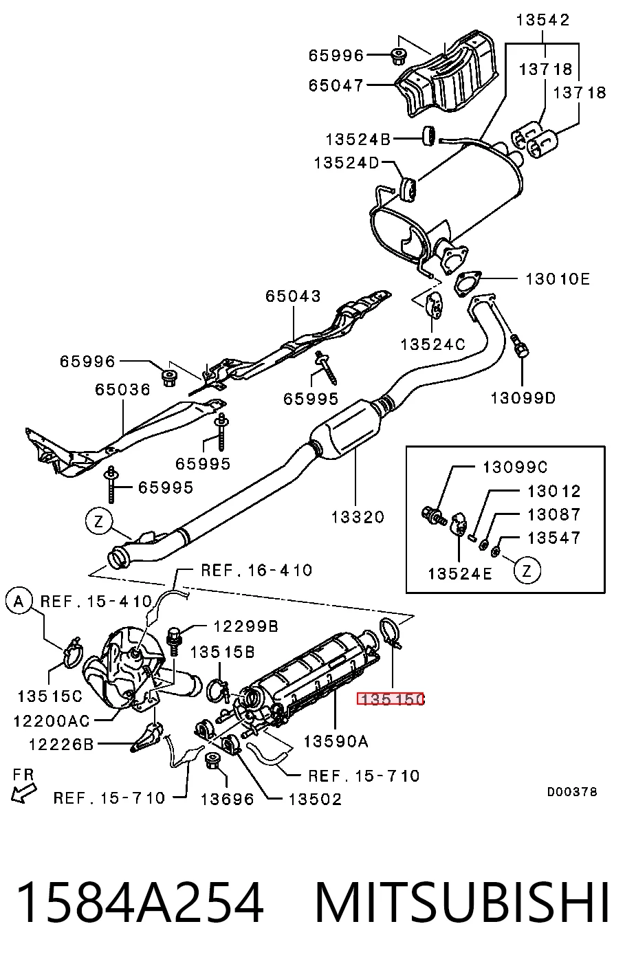 1584A254 Mitsubishi