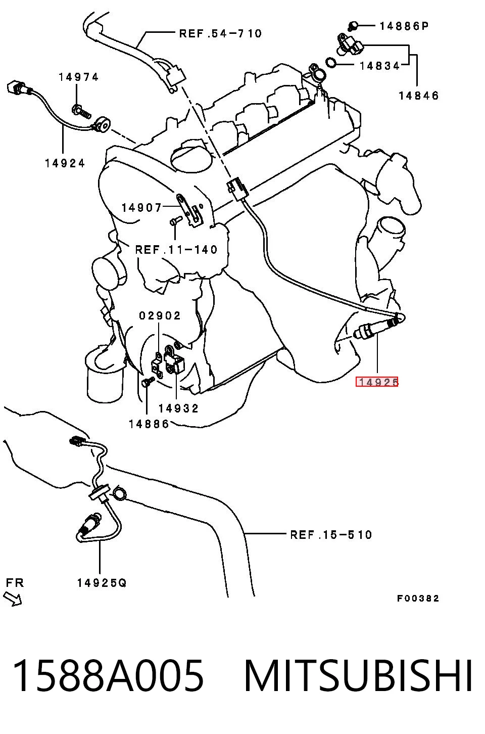 1588A005 Mitsubishi