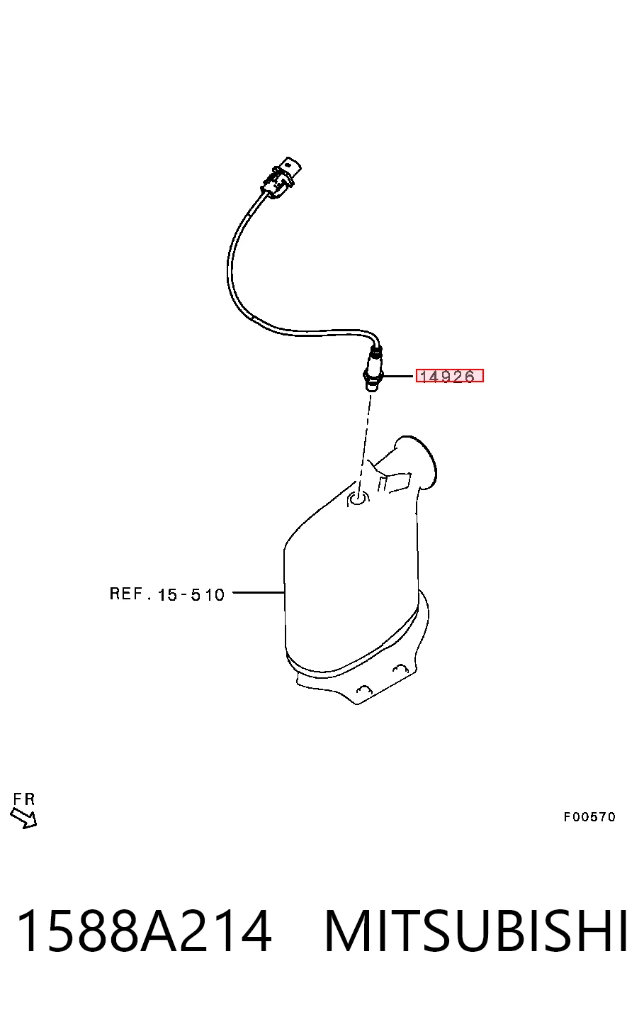 1588A214 Mitsubishi