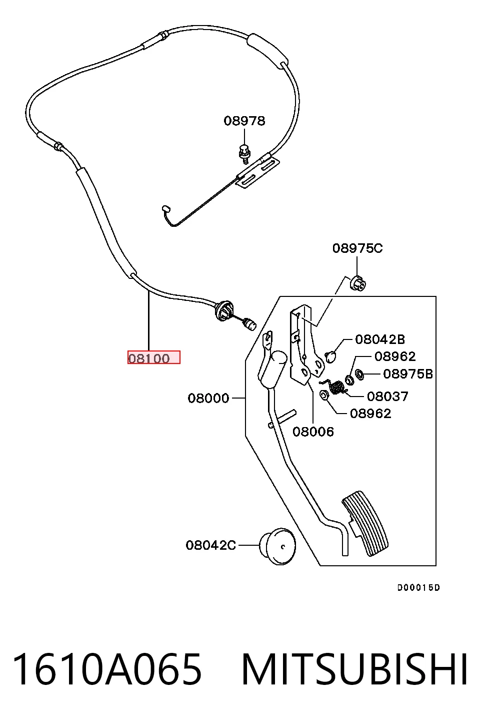 1610A065 Mitsubishi