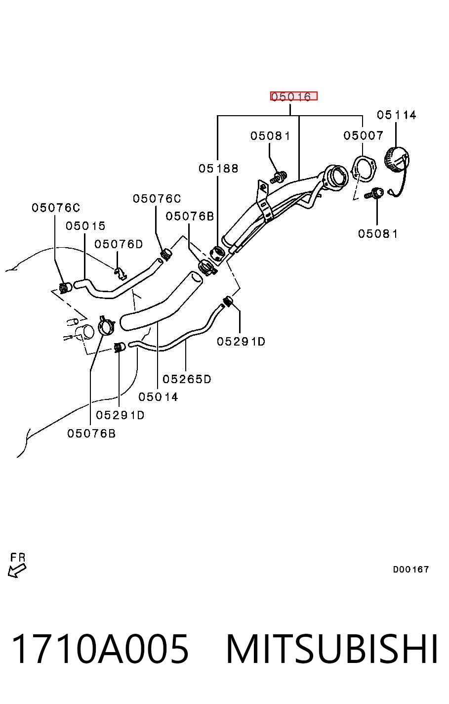 1710A005 Mitsubishi