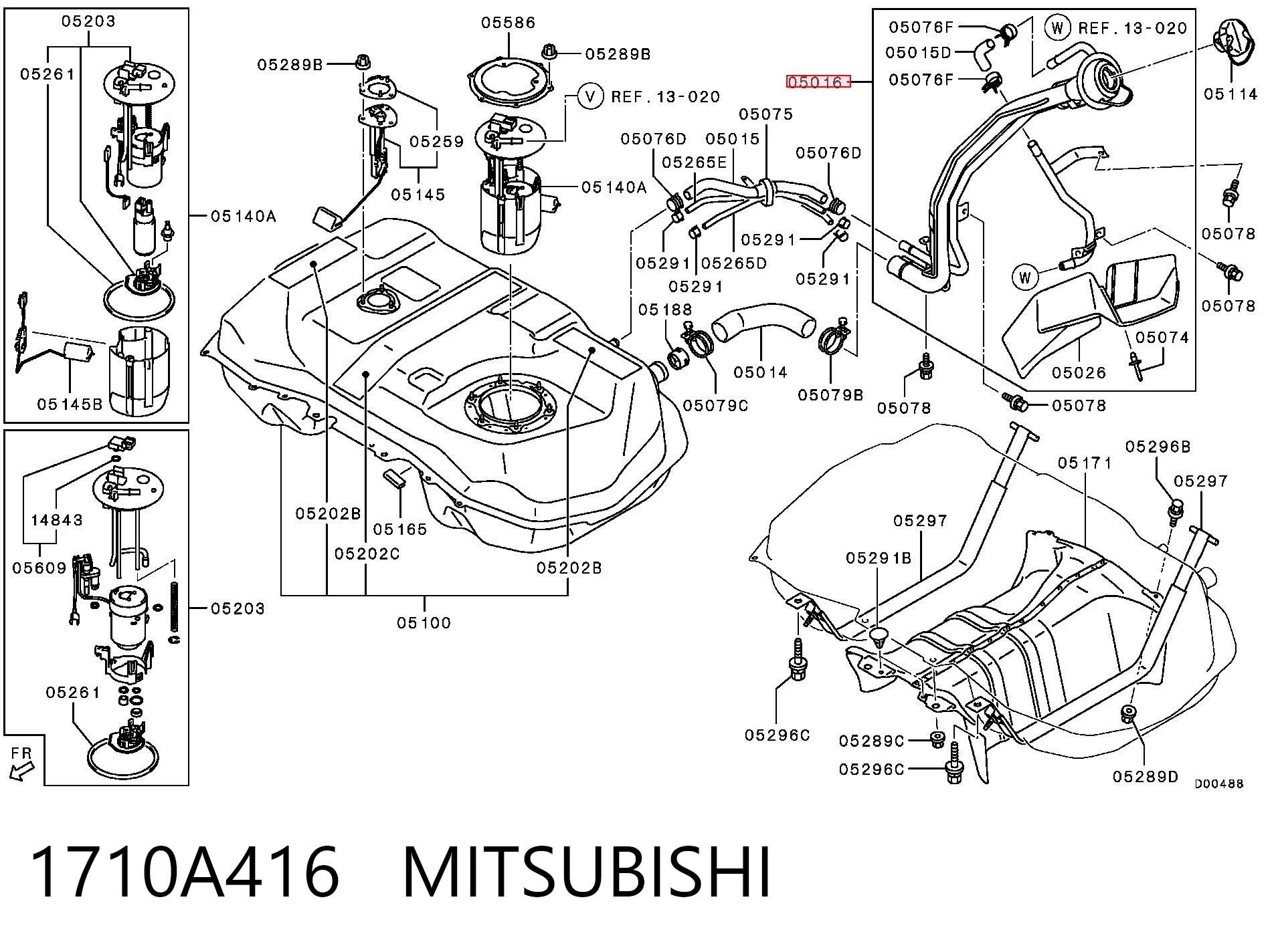 1710A416 Mitsubishi