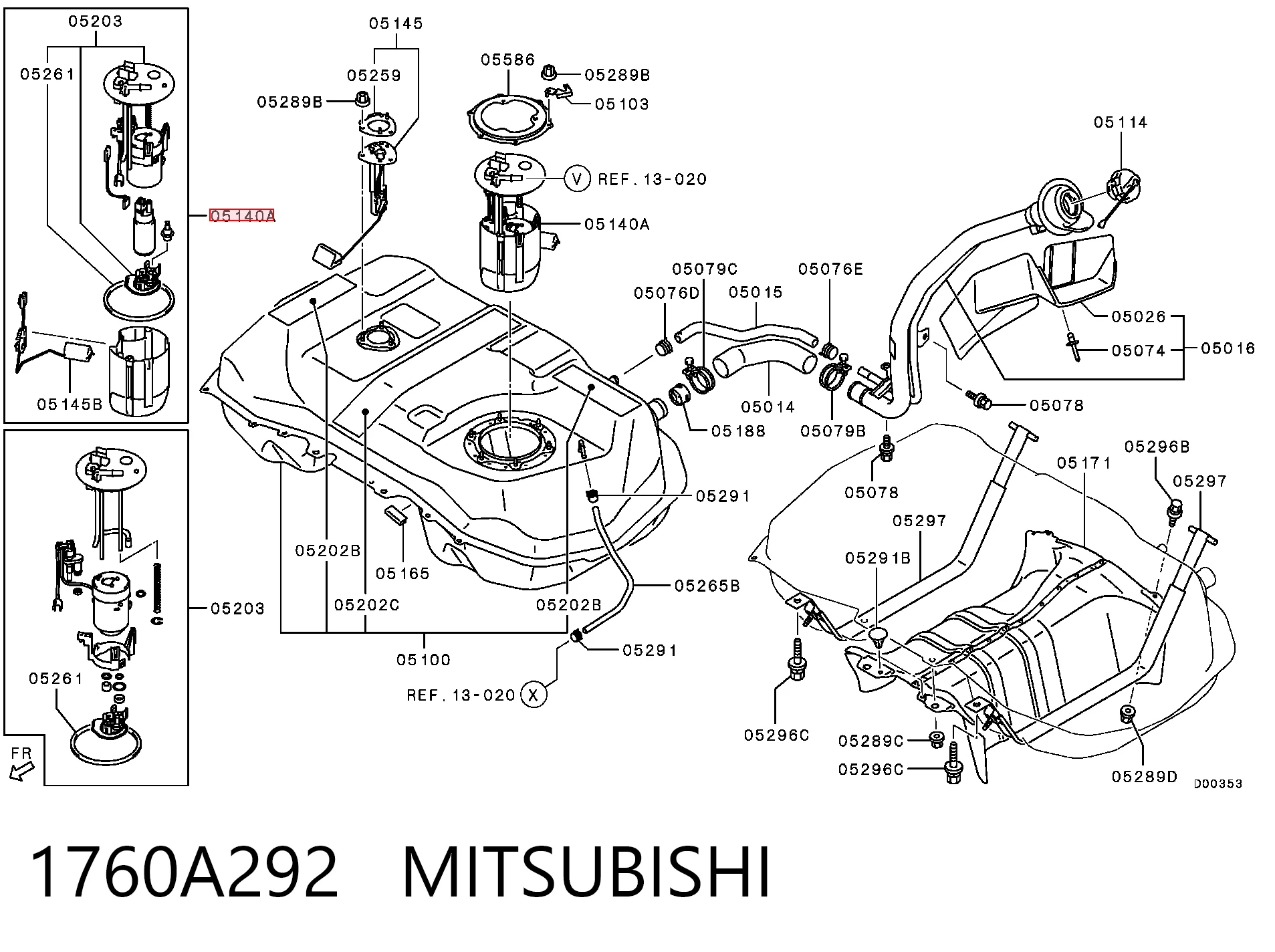 Comprar Bomba de gasolina Mitsubishi Outlander II XL CWW