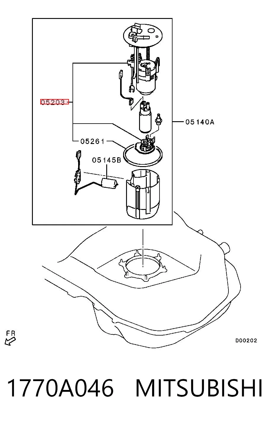 1770A046 Mitsubishi