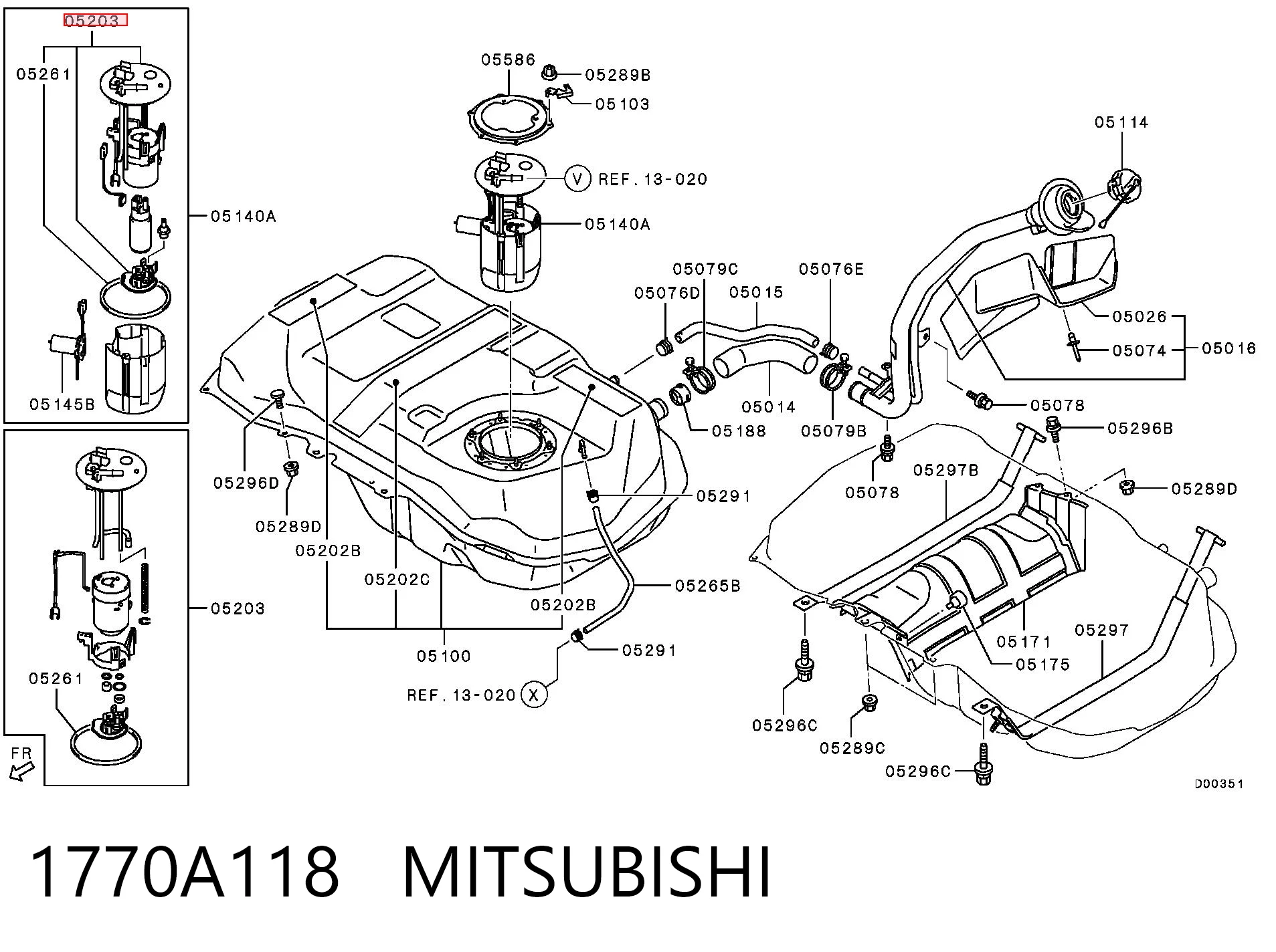 1770A118 Mitsubishi