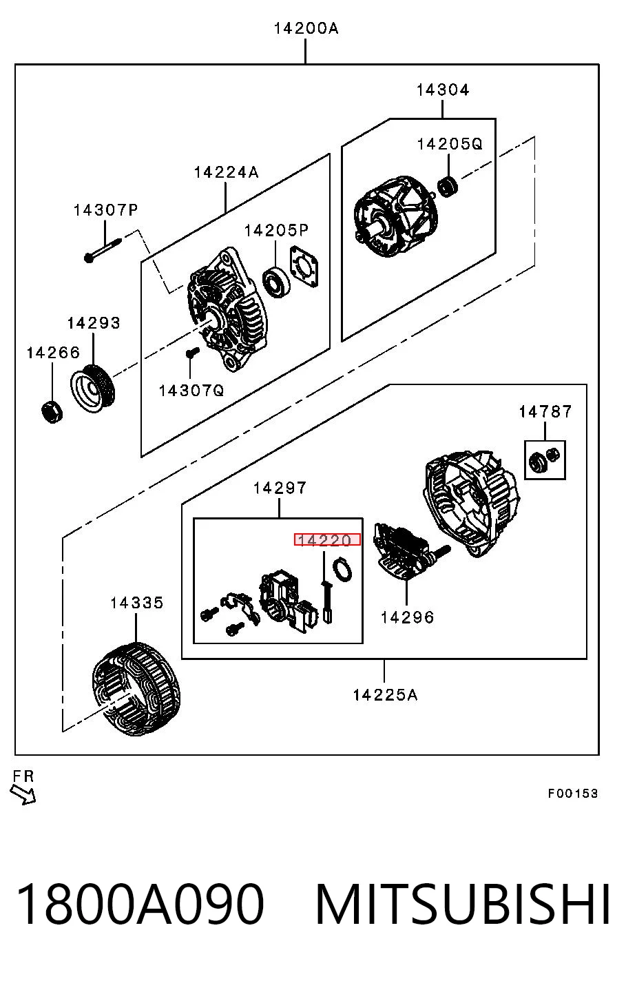 1800A090 Mitsubishi