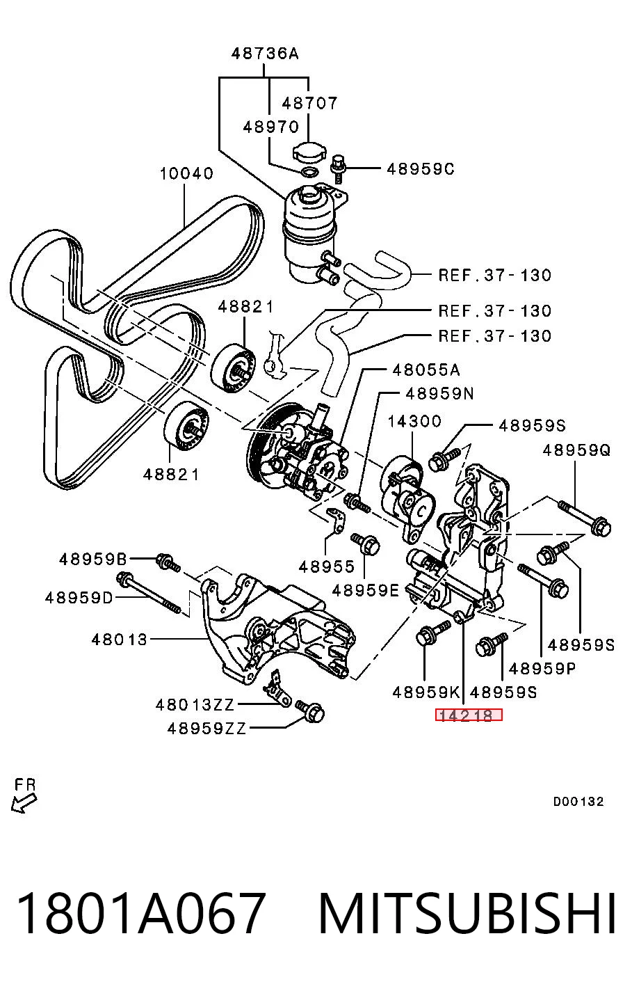 1801A067 Mitsubishi