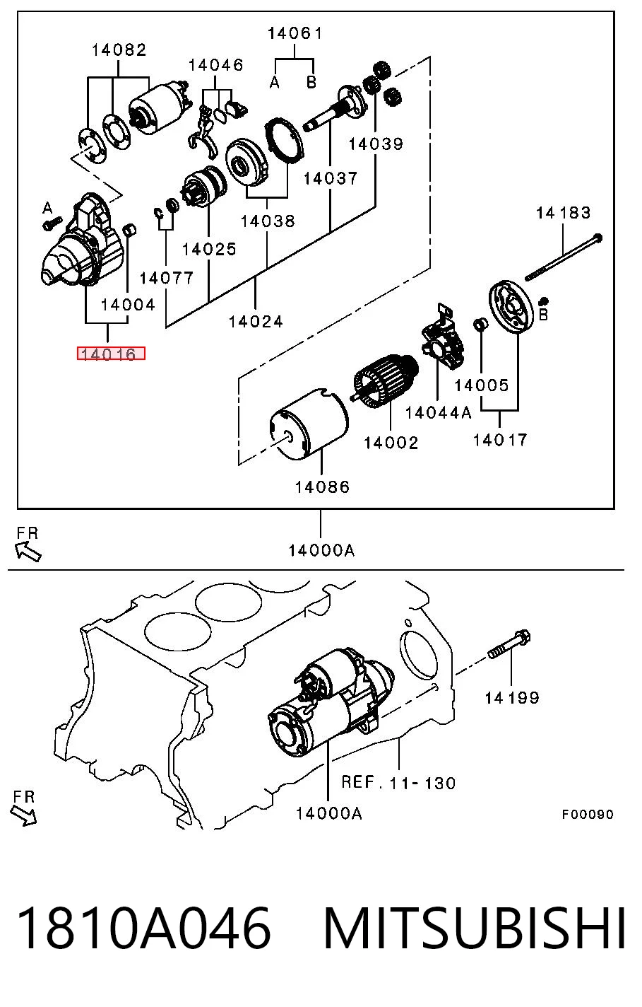 1810A046 Mitsubishi