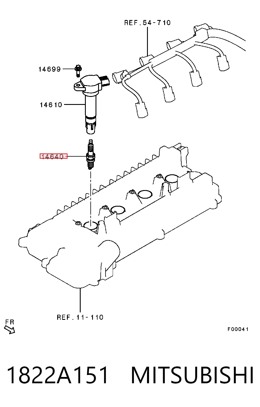 1822A151 Mitsubishi