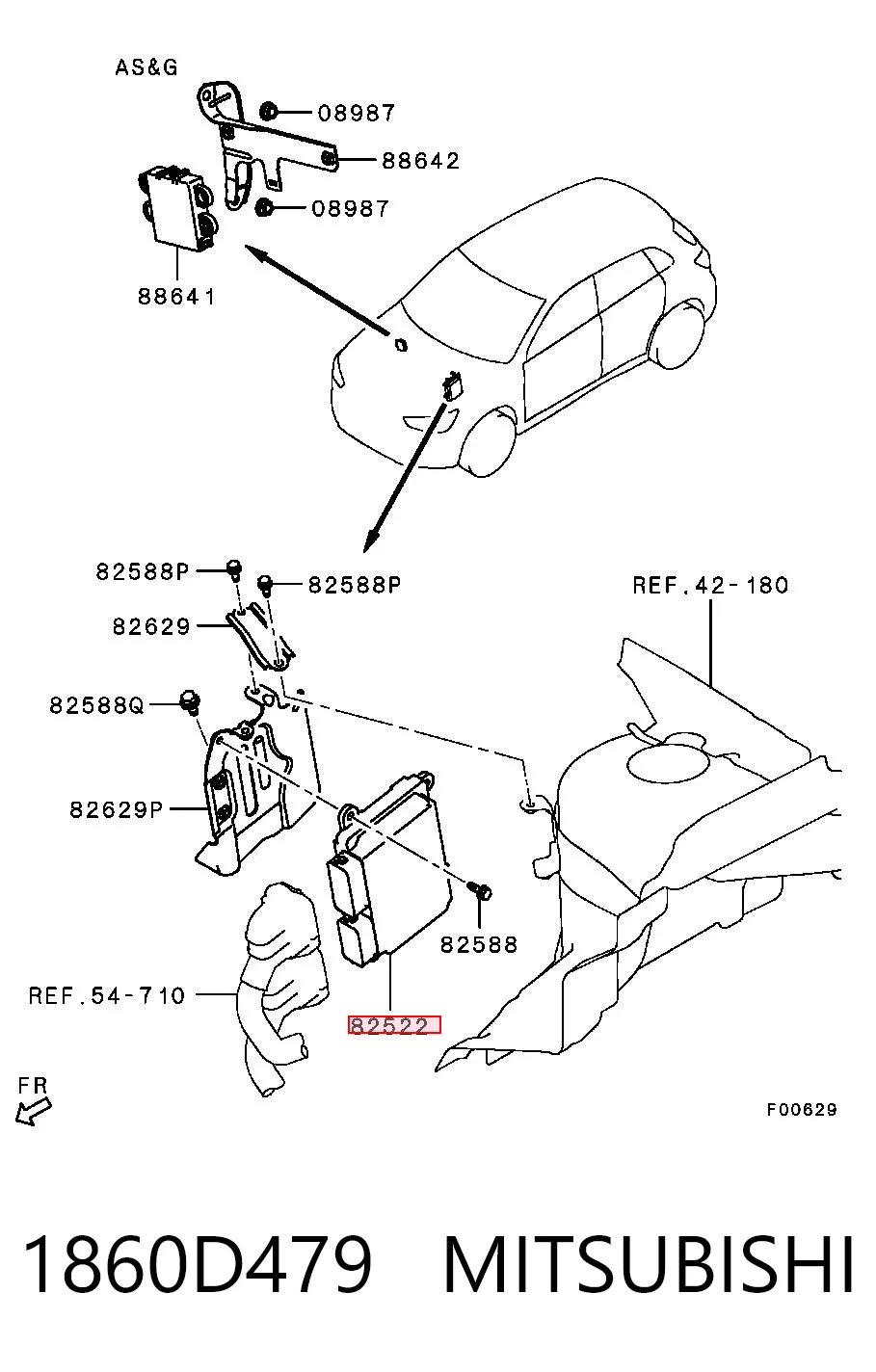 Comprar Unidad de control del motor (ECU) Mitsubishi ASX  GA a bajo precio