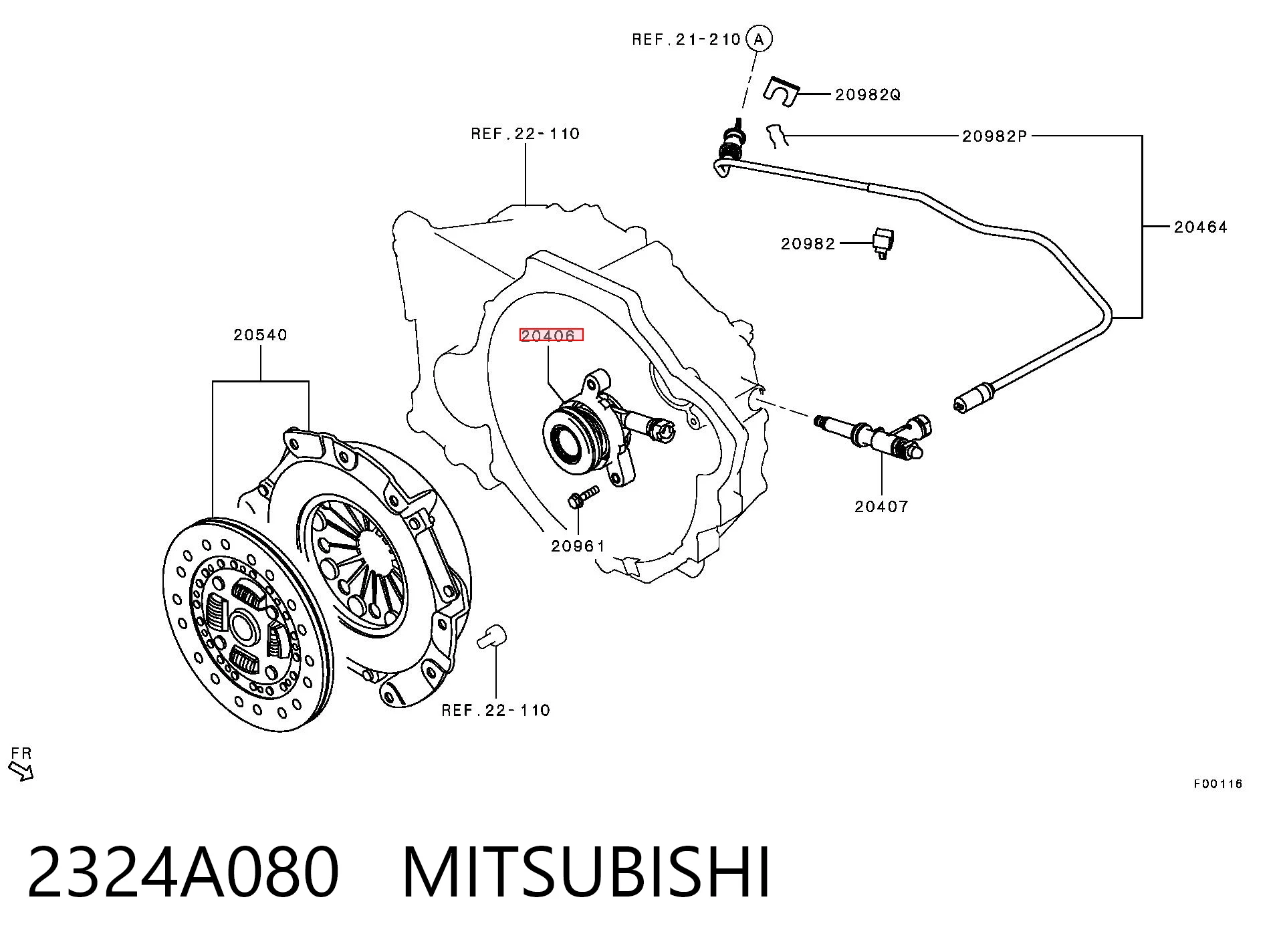 2324A080 Mitsubishi