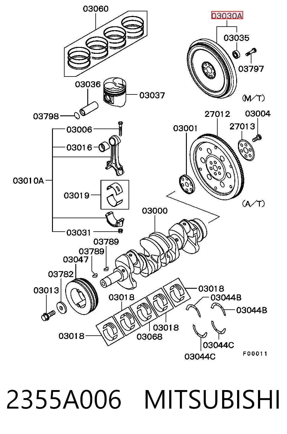 2355A006 Mitsubishi
