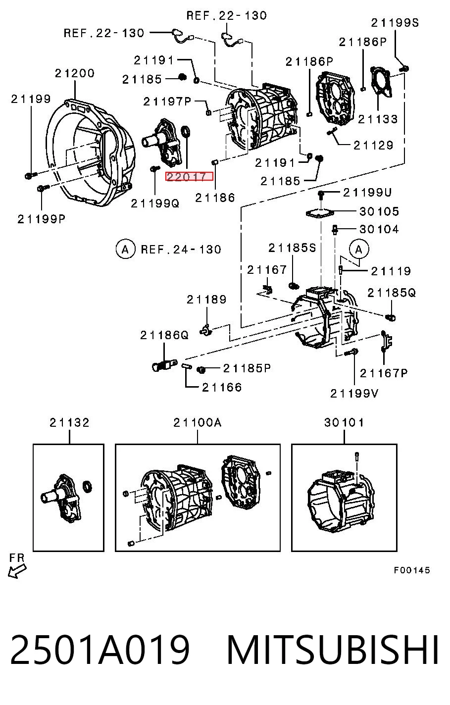 2501A019 Mitsubishi