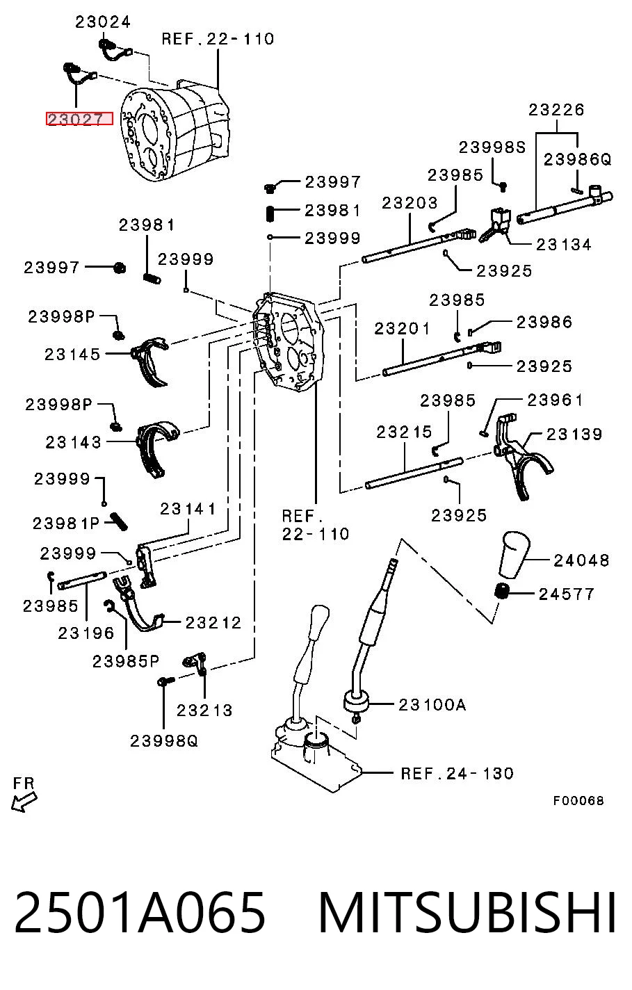 2501A065 Mitsubishi