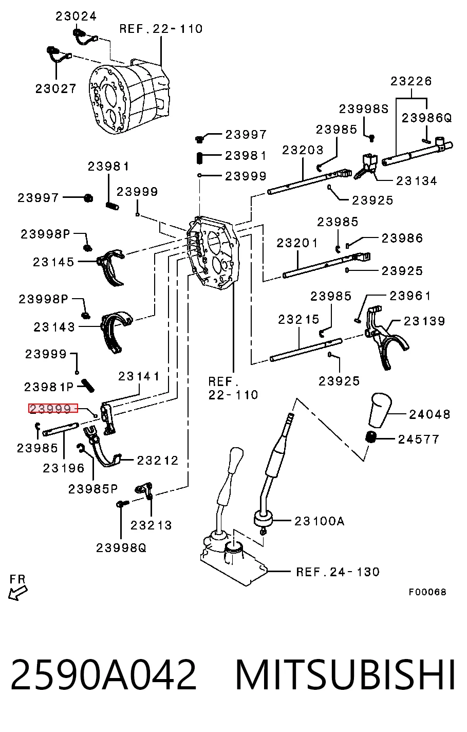 2590A042 Mitsubishi