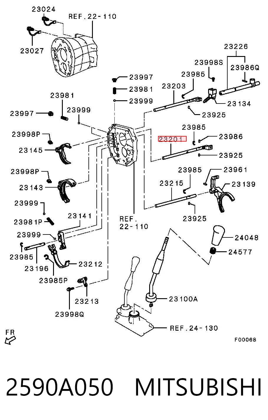 2590A050 Mitsubishi