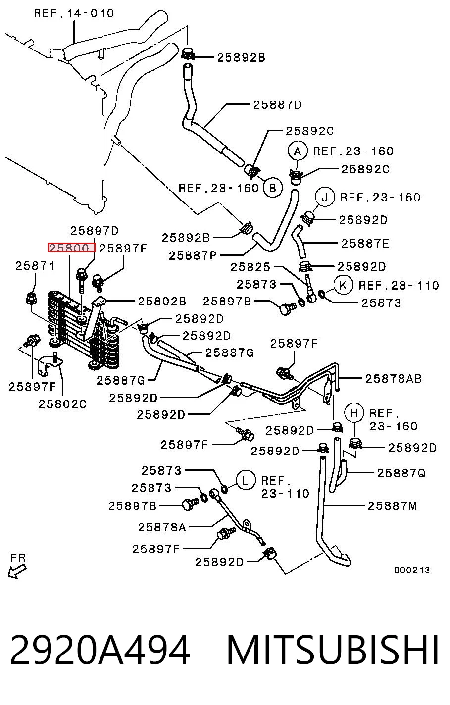 2920A494 Mitsubishi