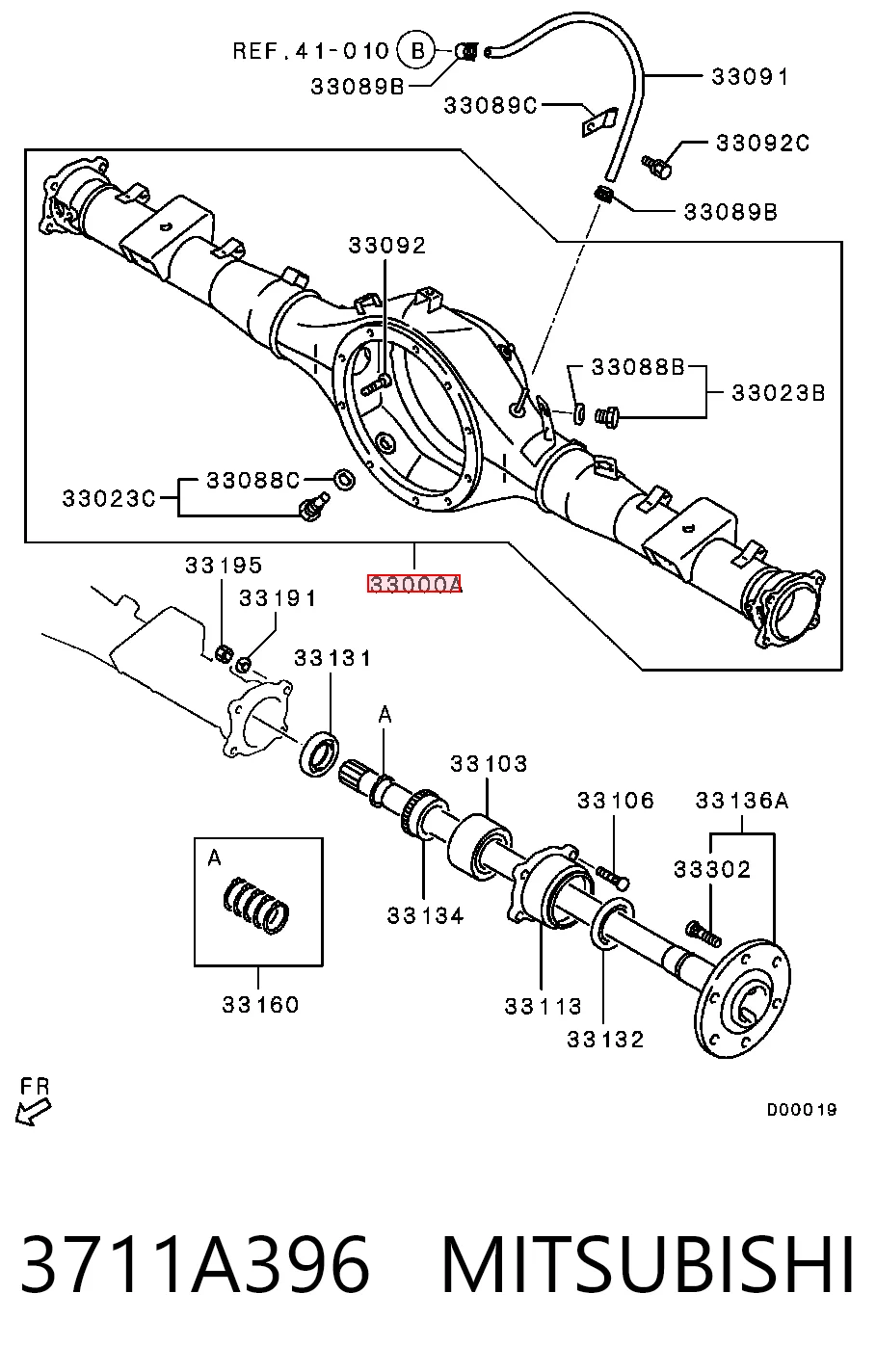 3711A396 Mitsubishi