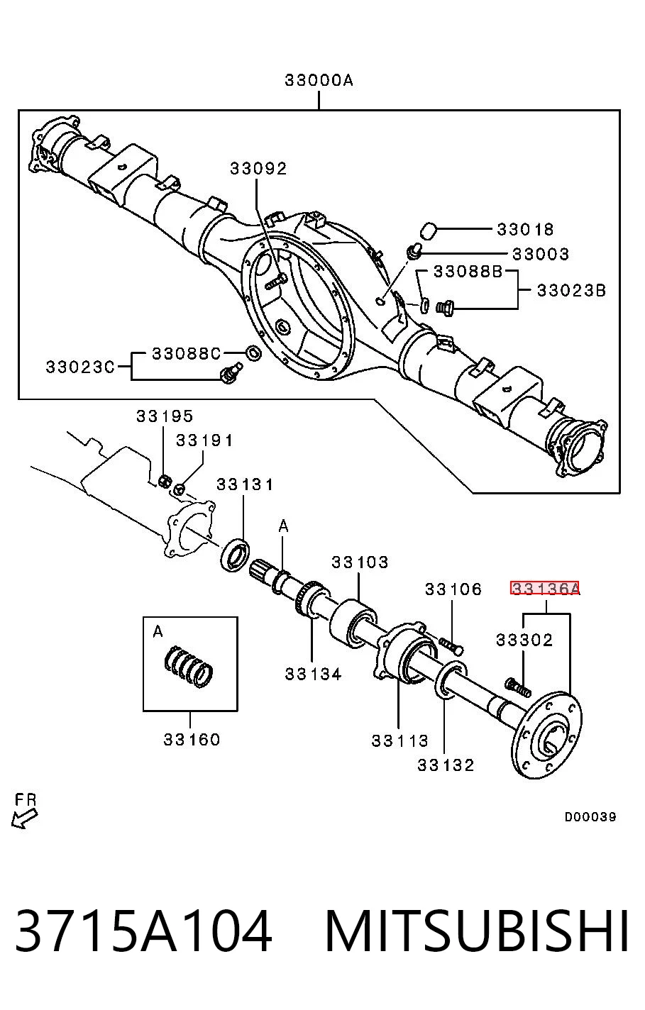 3715A104 Mitsubishi