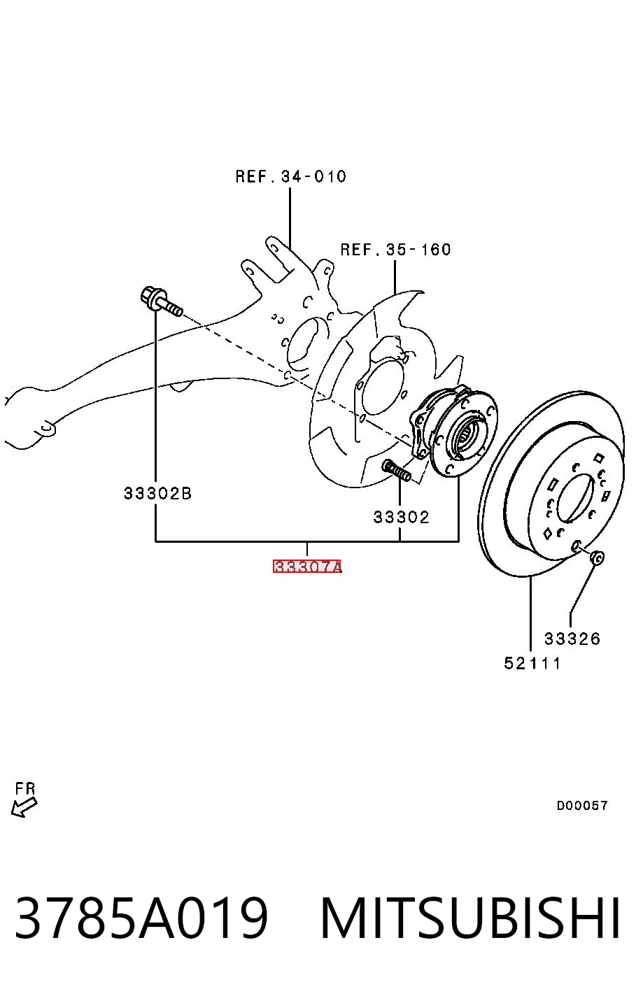 3785A019 Mitsubishi
