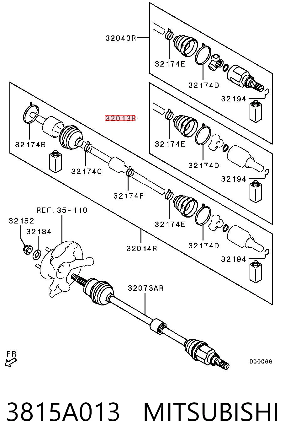 3815A013 Mitsubishi
