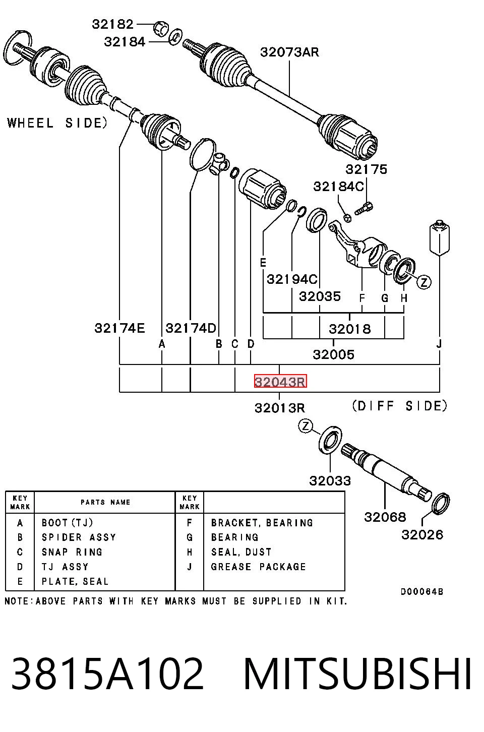3815A102 Mitsubishi
