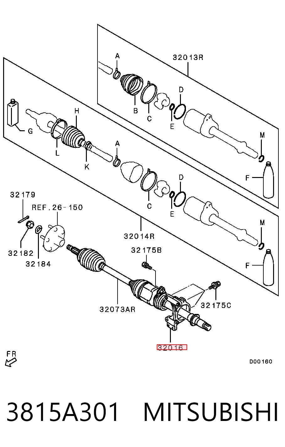 3815A301 Mitsubishi