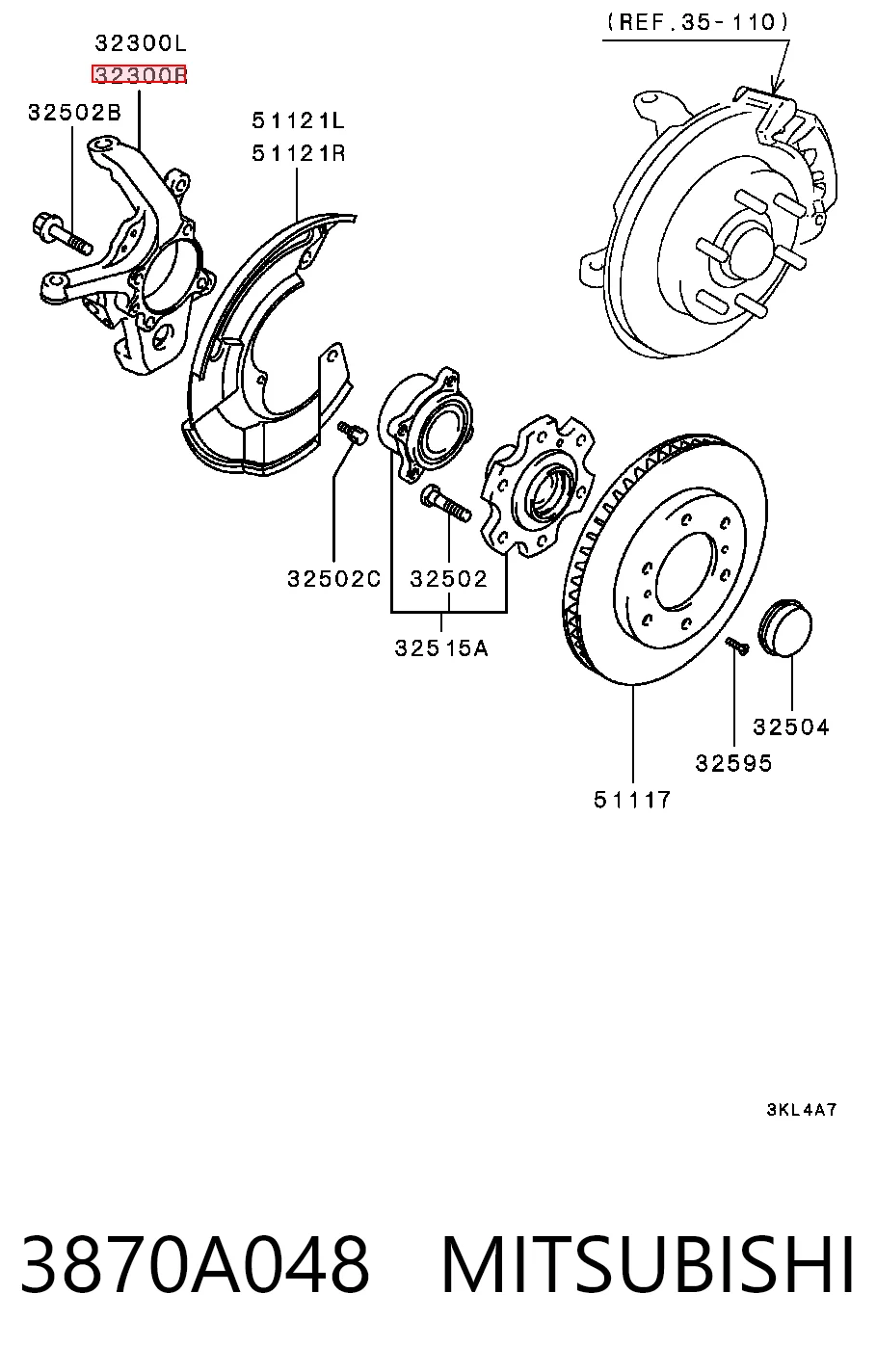 3870A048 Mitsubishi