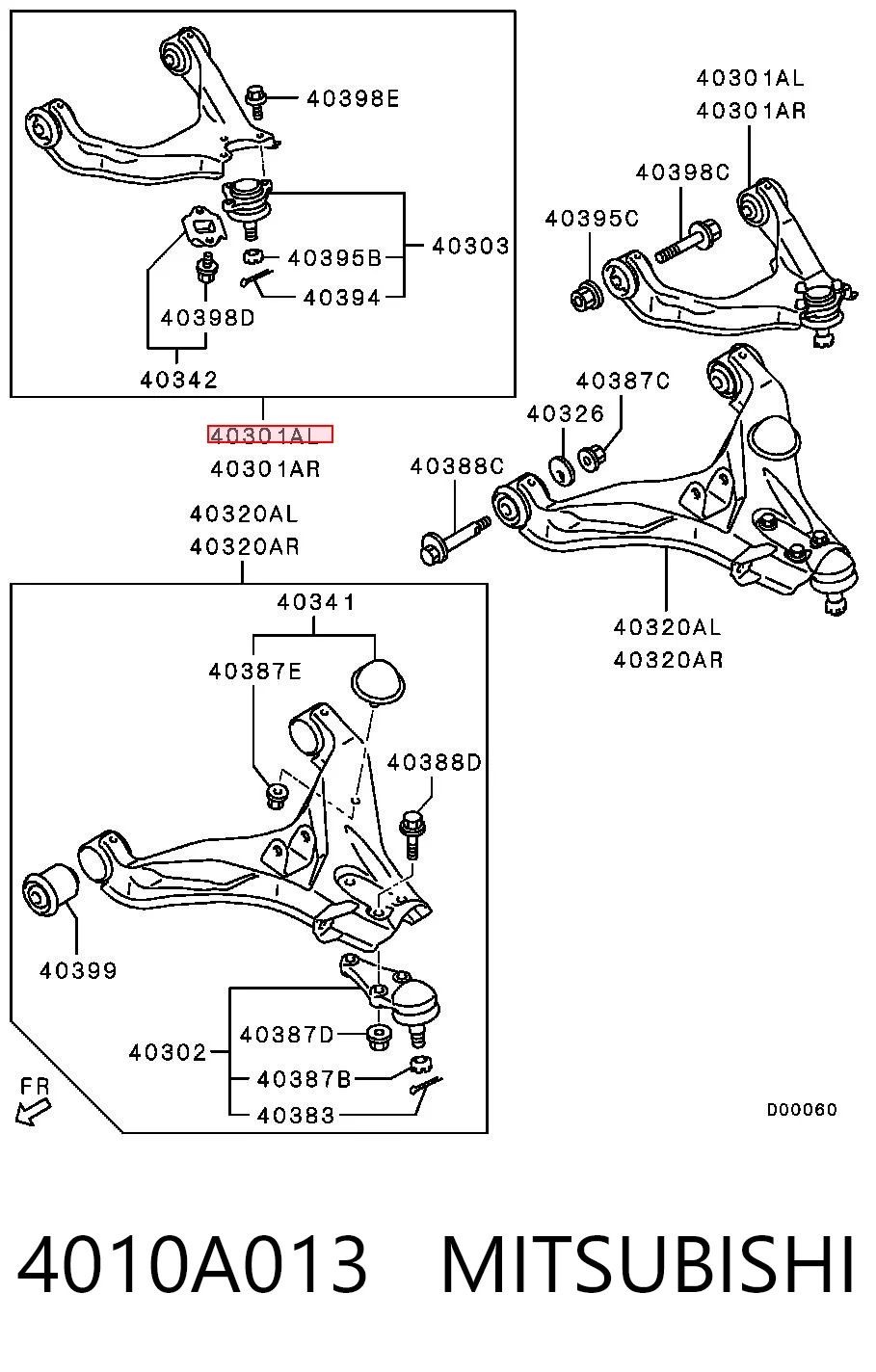 4010A013 Mitsubishi