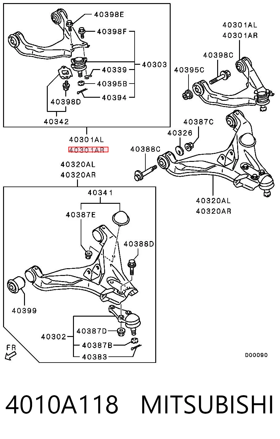 4010A118 Mitsubishi