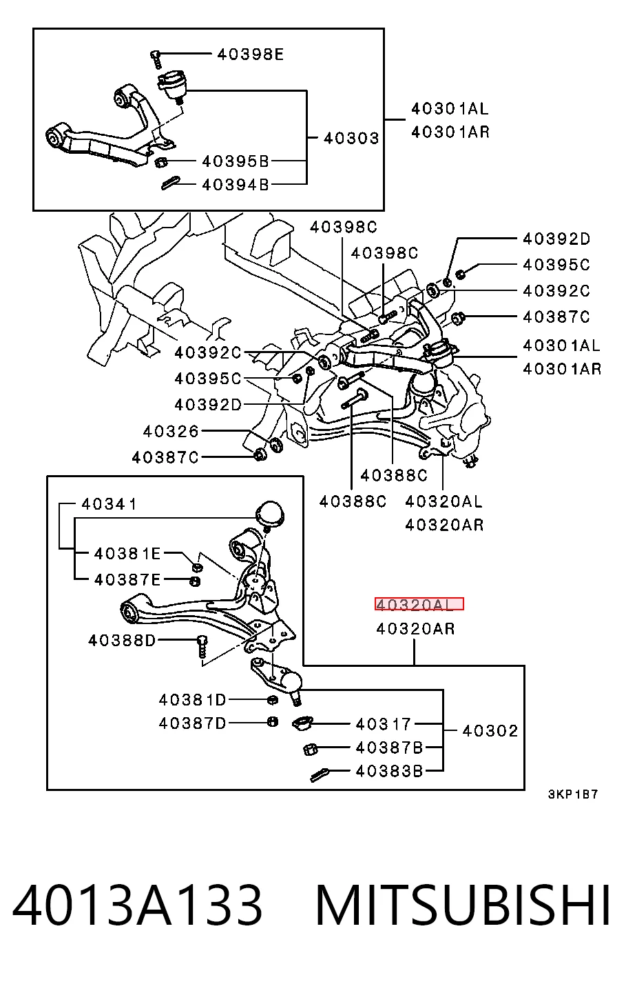 4013A133 Mitsubishi