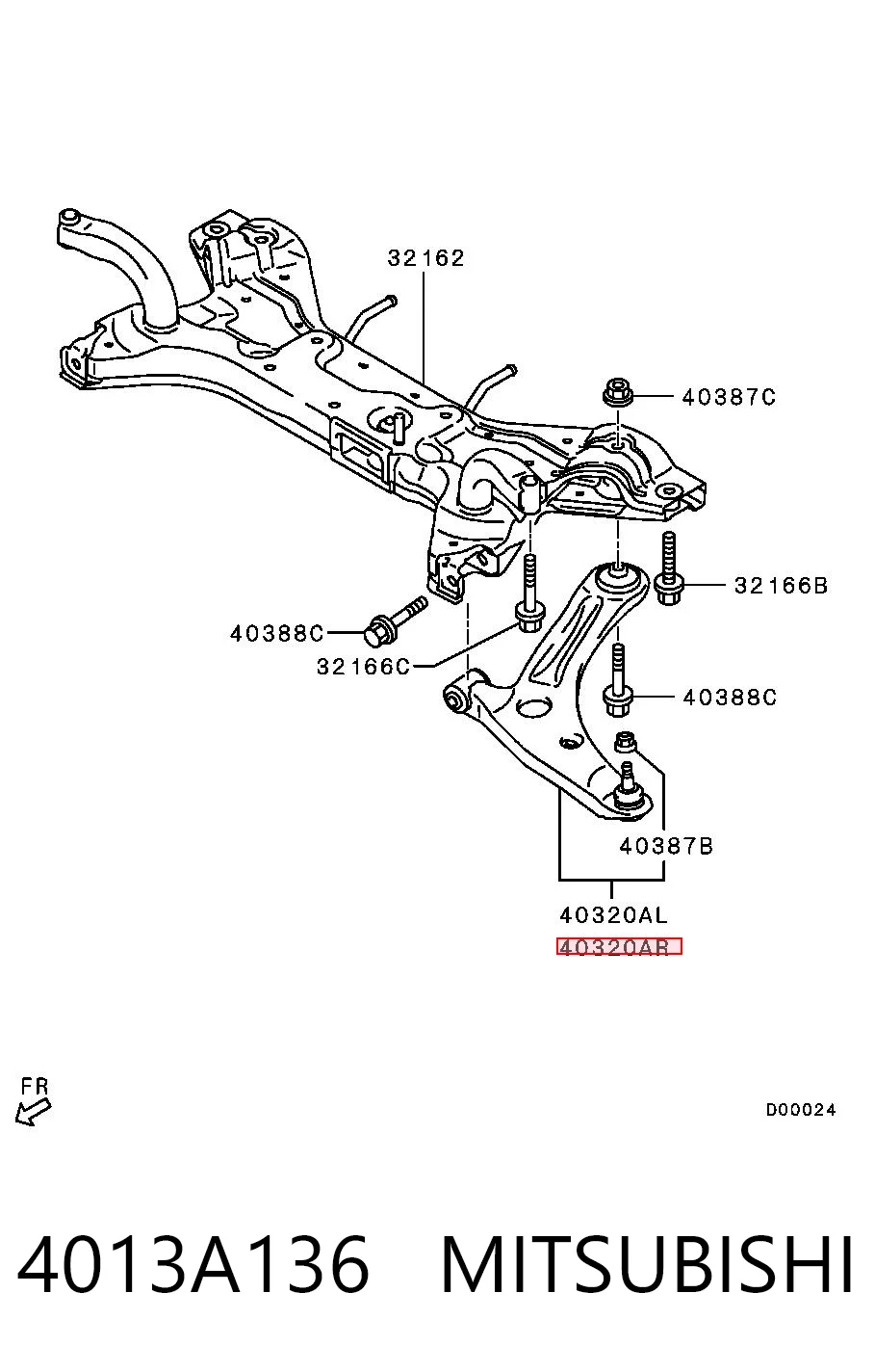 4013A136 Mitsubishi