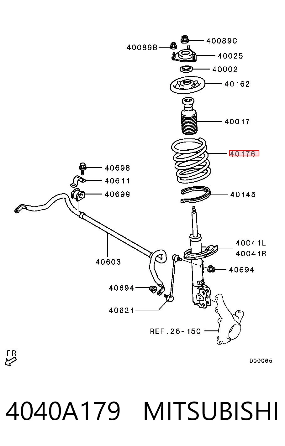 4040A179 Mitsubishi